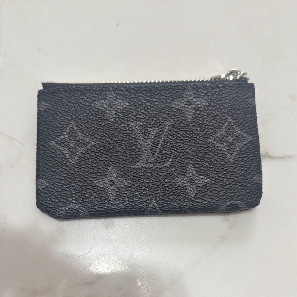 Louis Vuitton Monogram Black Coin Pouch